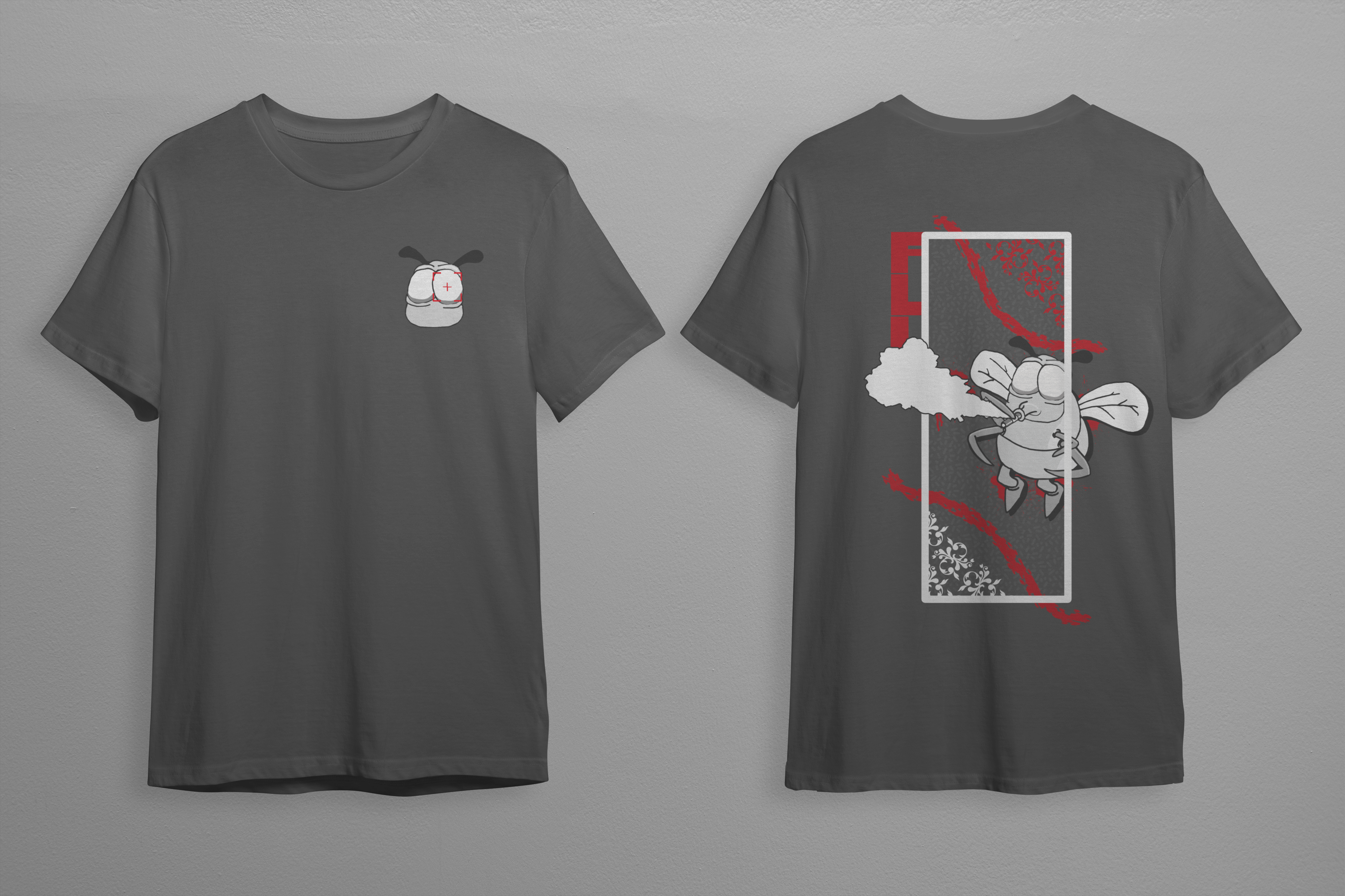 VapeFli graffiti apparel detail